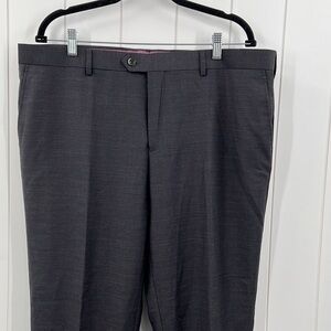 🆕Zanetti Lanificio Di Biella Porto Suit Pant NWOT Nordstrom Pure Wool 40L